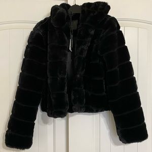BLANKNYC Supastar faux fur jacket